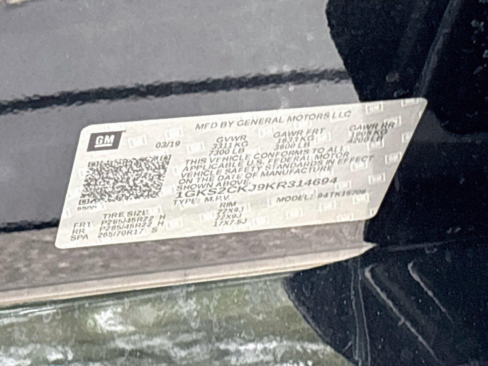 2019 GMC Yukon Denali