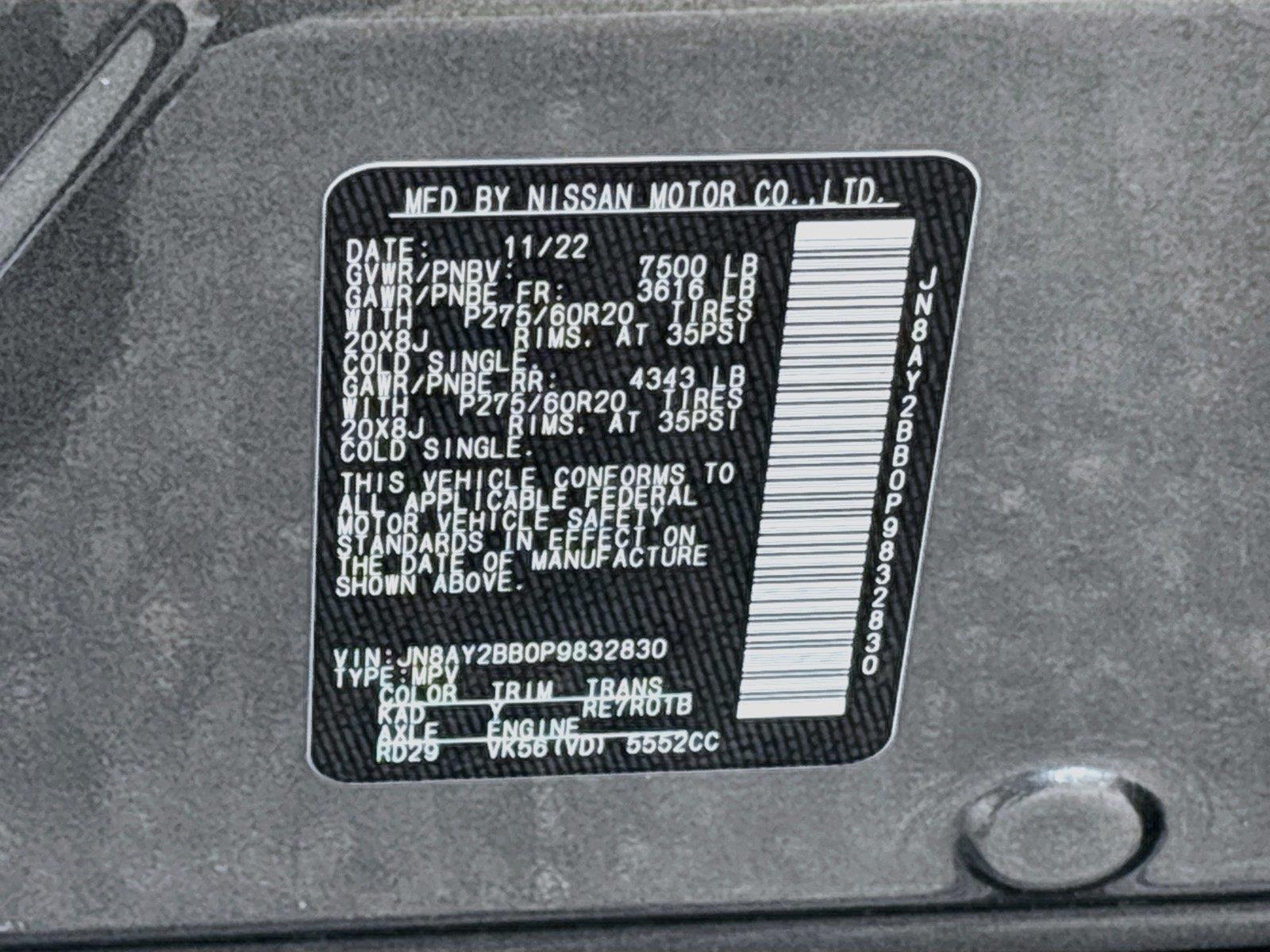 2023 Nissan Armada SL
