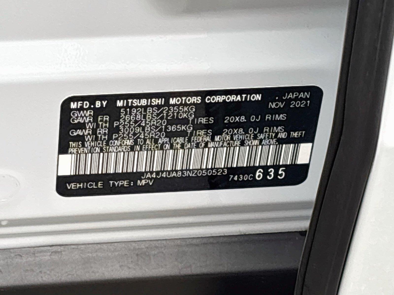 2022 Mitsubishi Outlander SE