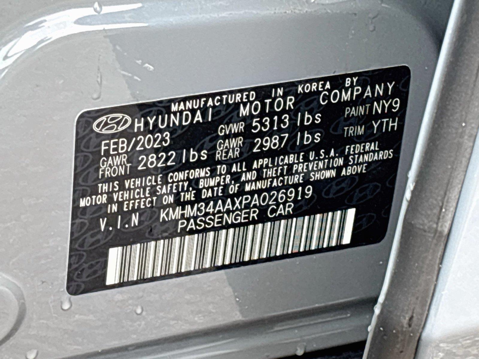 2023 Hyundai IONIQ 6 SEL