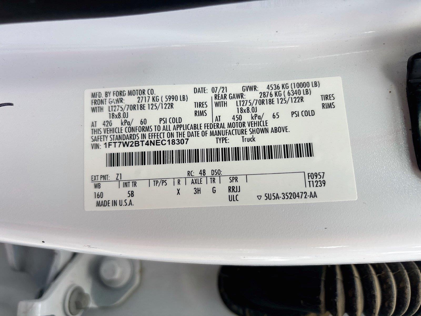 2022 Ford Super Duty F-250 SRW LARIAT