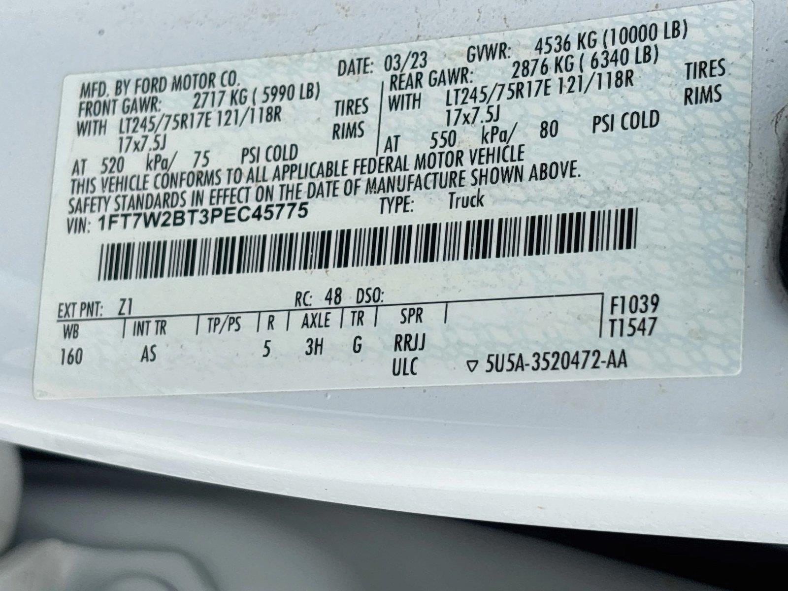 2023 Ford Super Duty F-250 SRW XL
