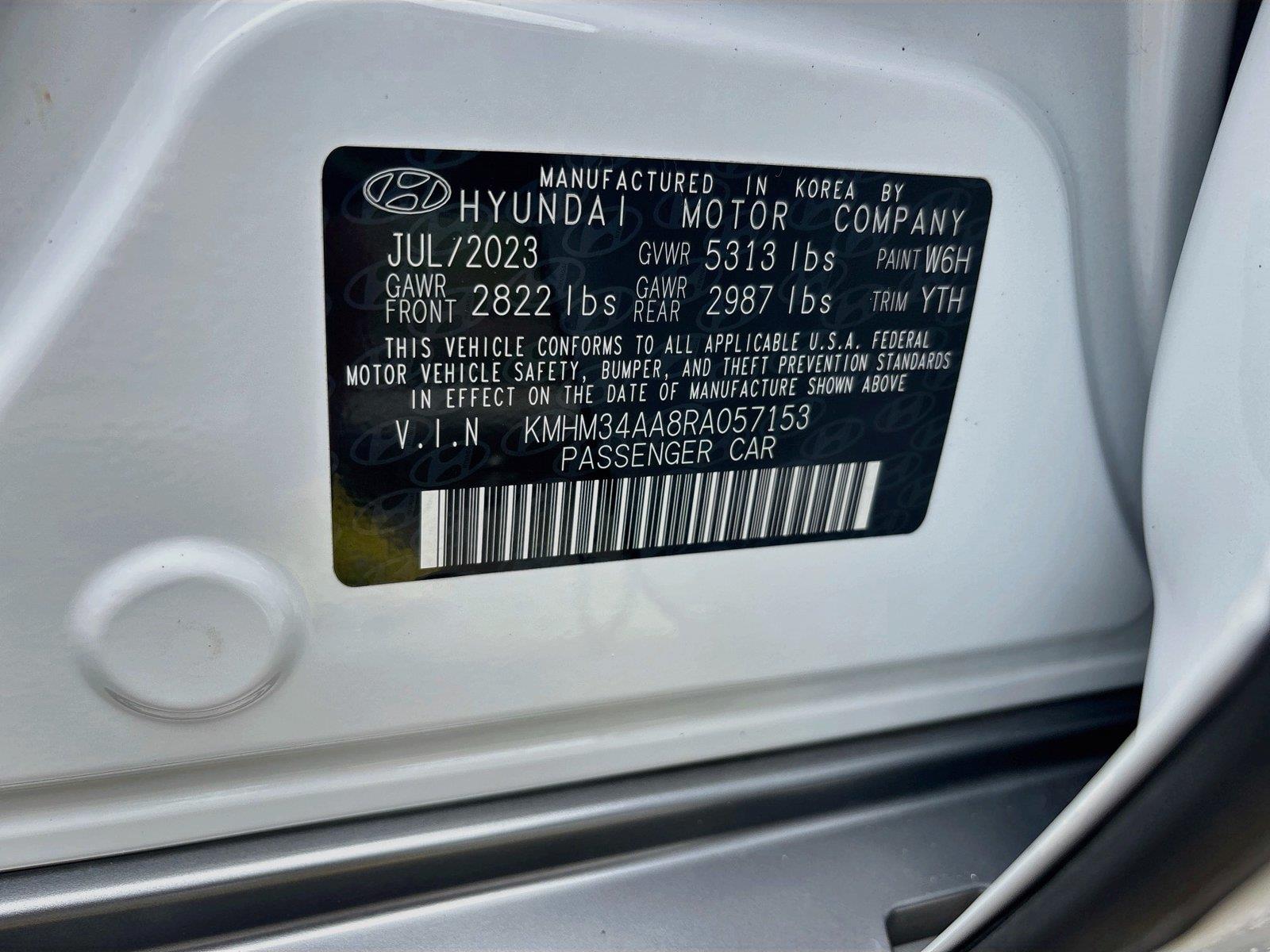 2024 Hyundai IONIQ 6 SEL