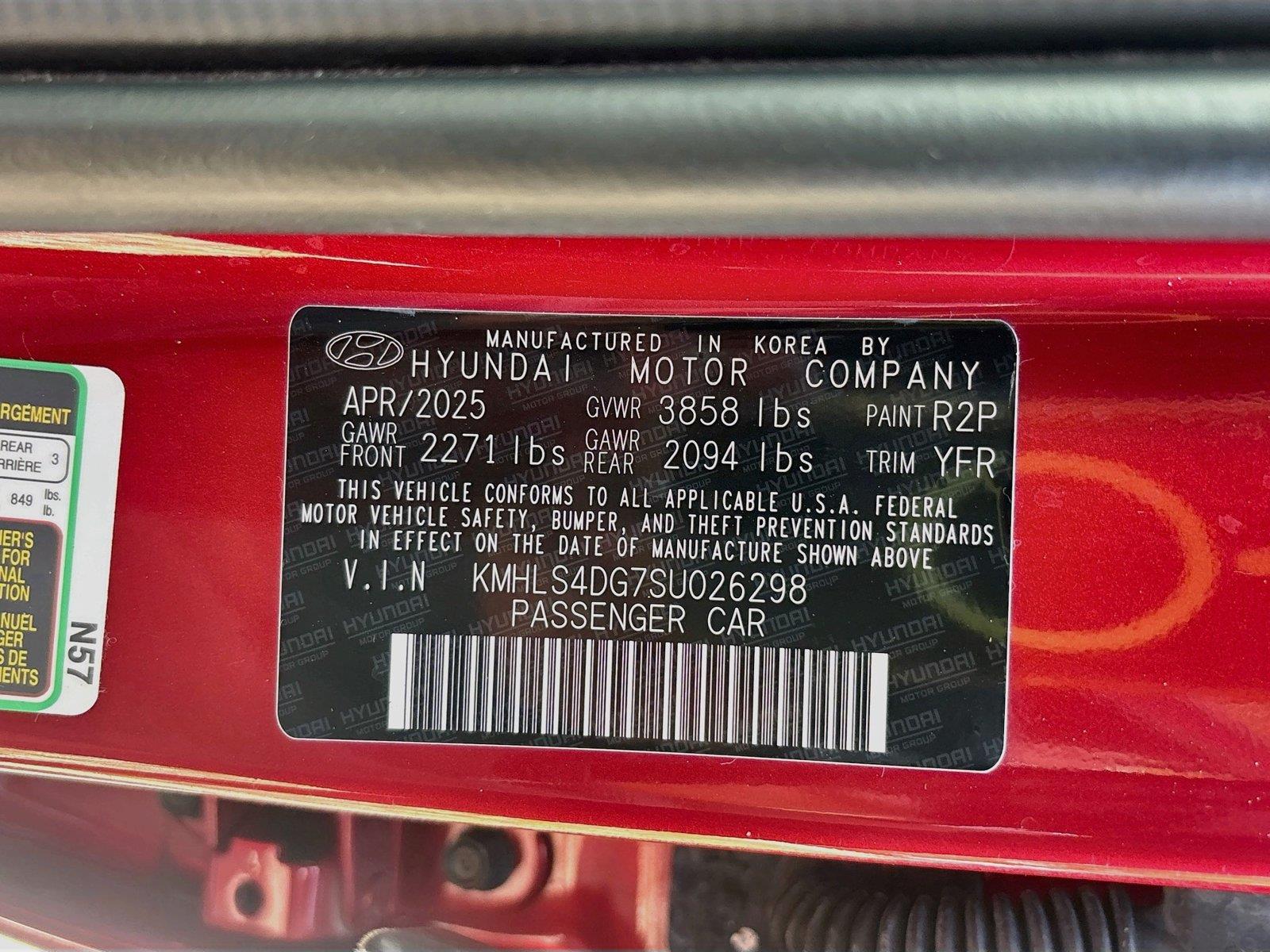 2025 Hyundai Elantra SEL Convenience