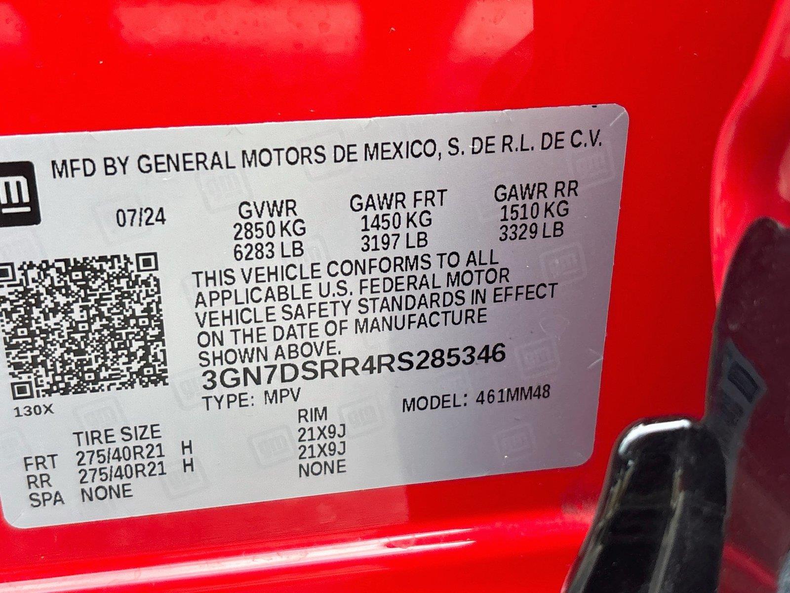 2024 Chevrolet Equinox EV RS