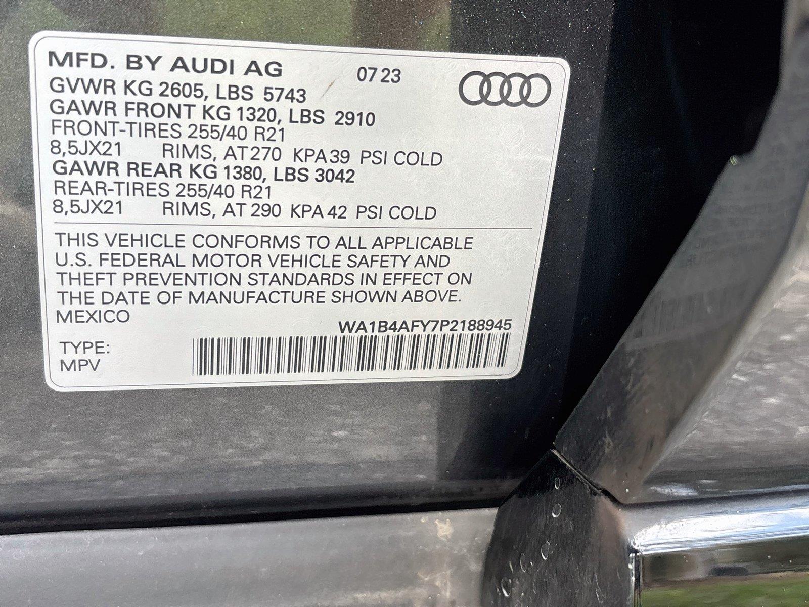 2023 Audi SQ5 Premium Plus