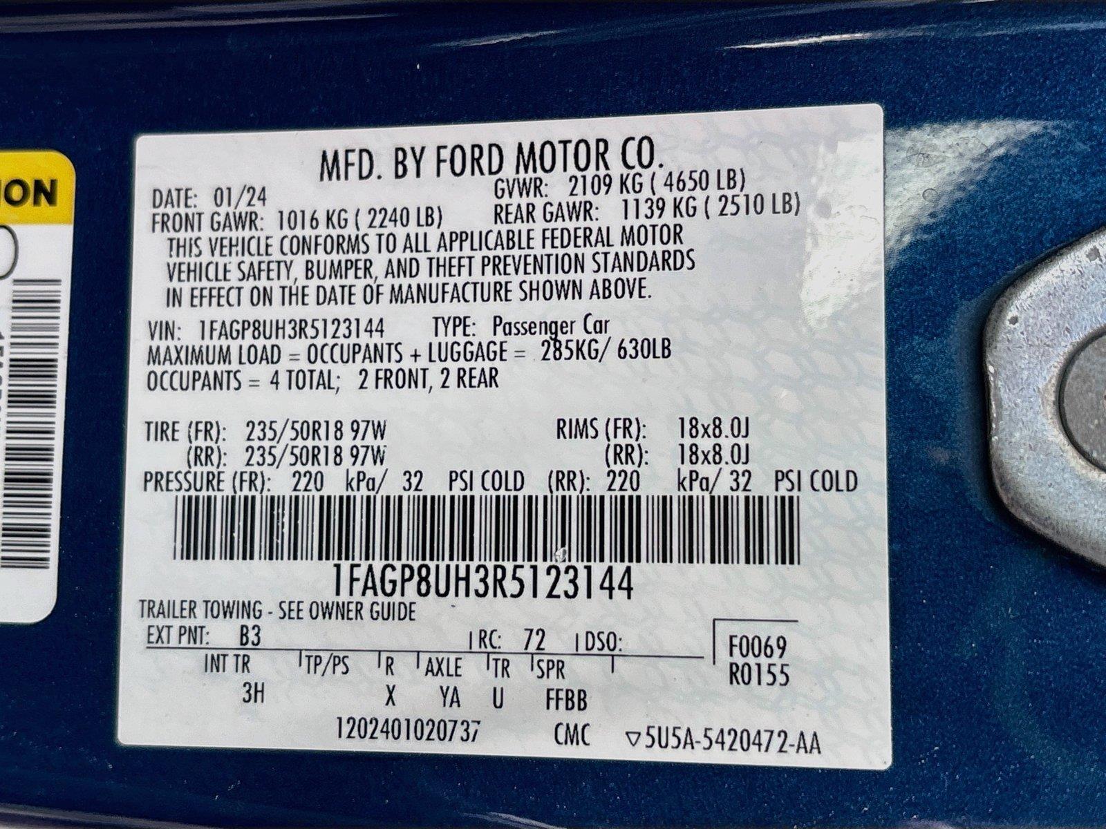 2024 Ford Mustang EcoBoost Premium