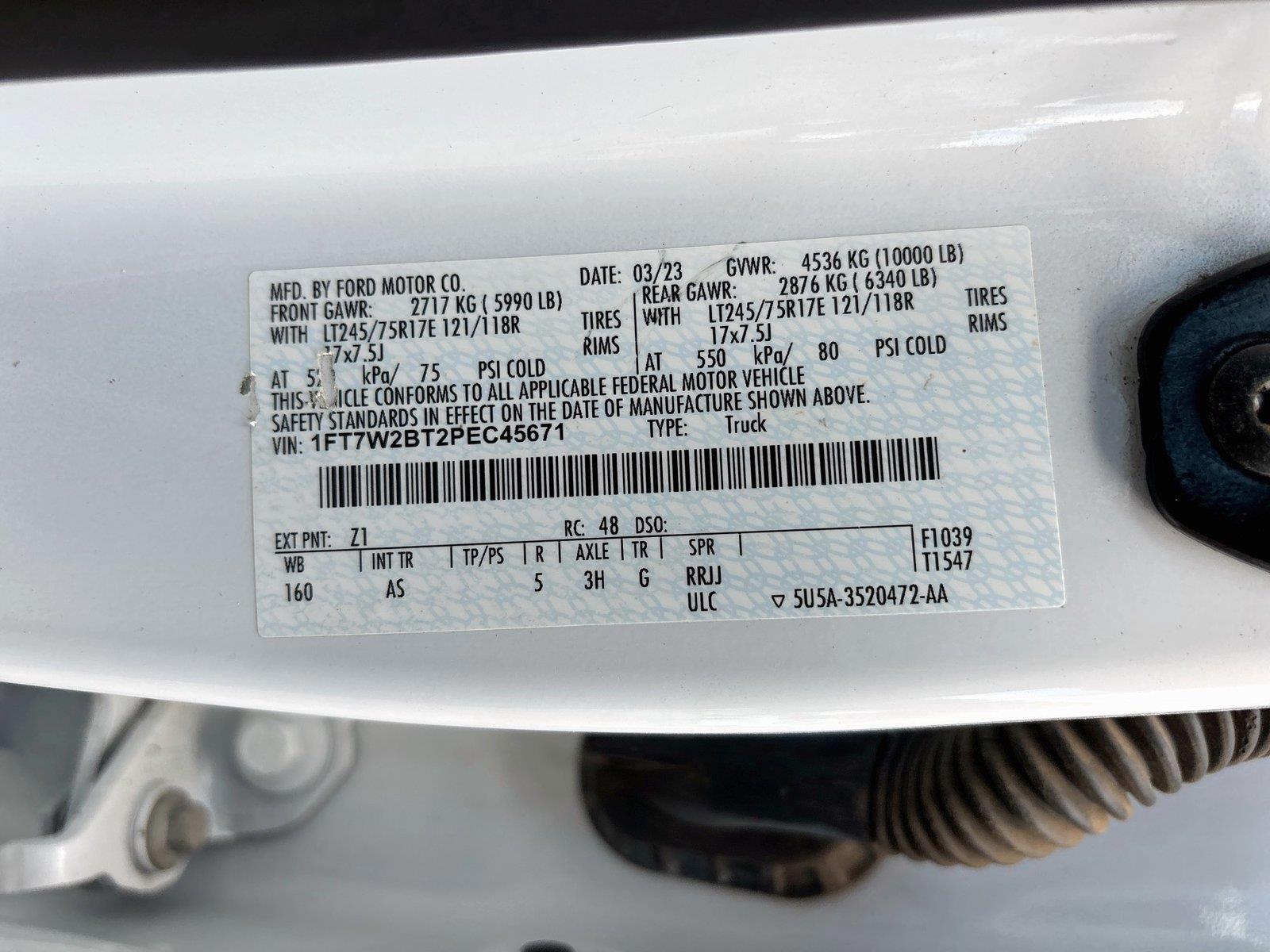 2023 Ford Super Duty F-250 SRW XL
