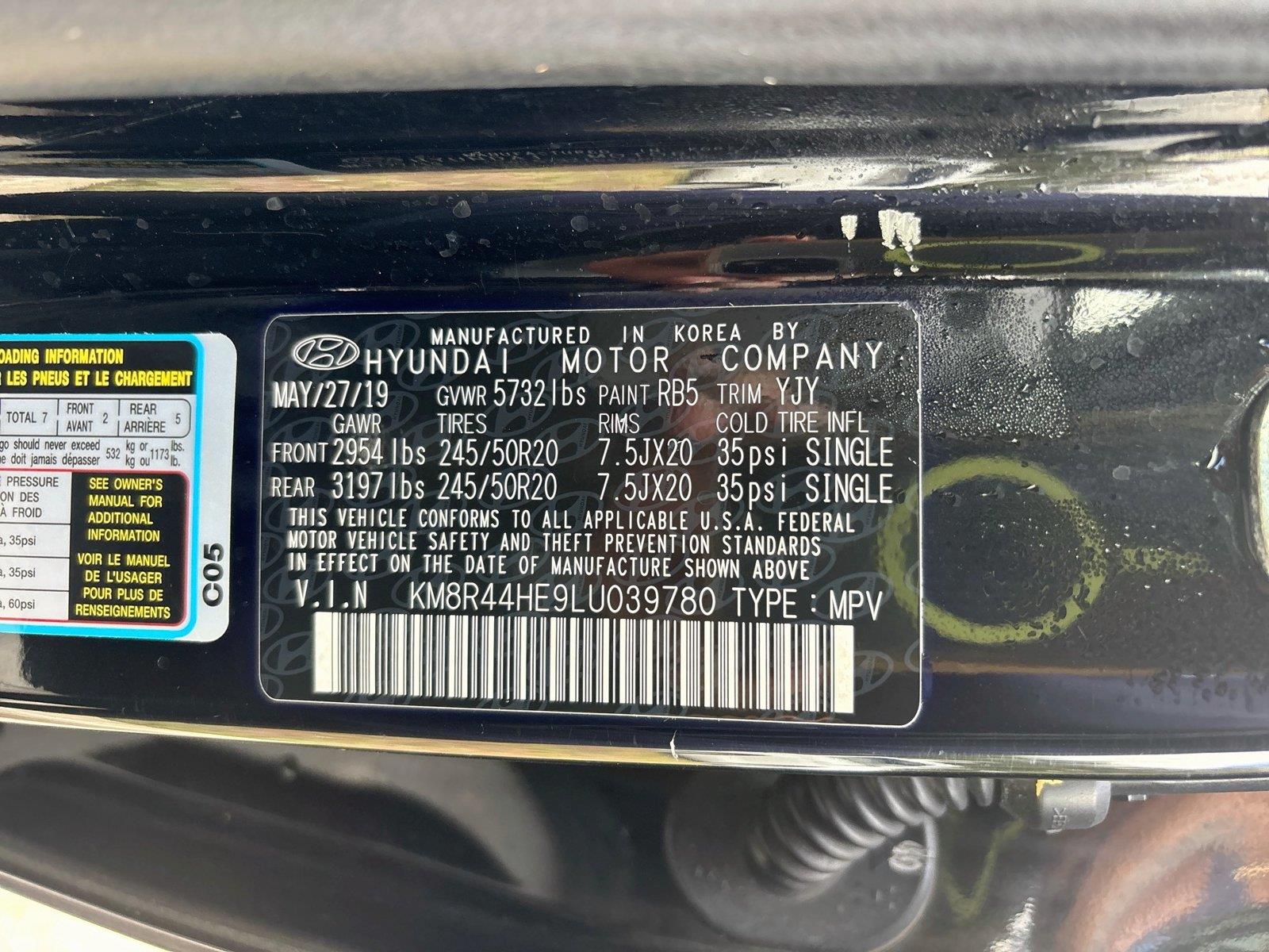2020 Hyundai Palisade SEL