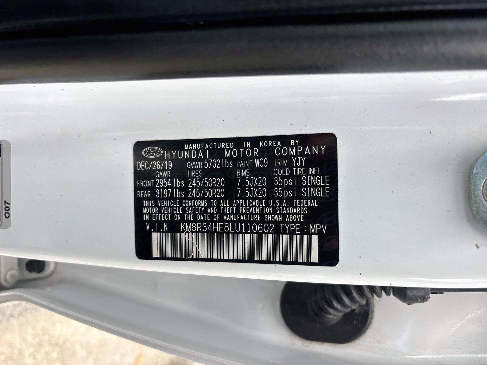 2020 Hyundai Palisade SEL