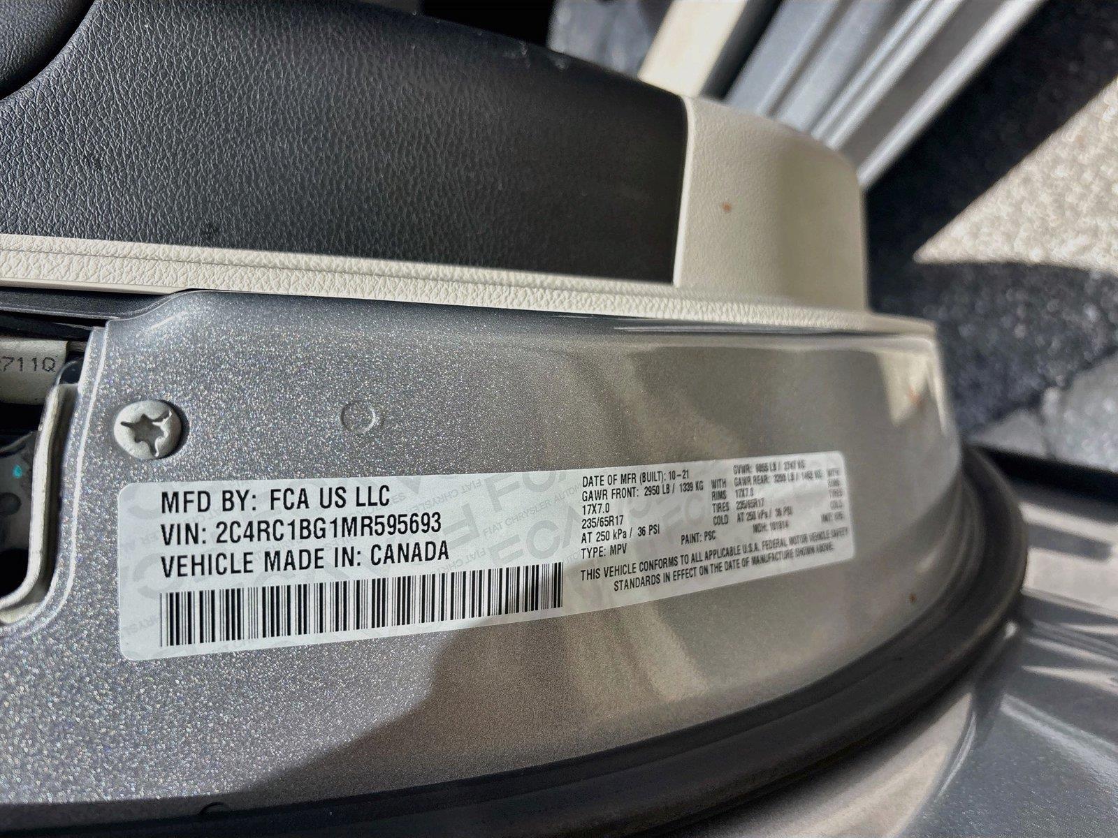 2021 Chrysler Pacifica Touring L