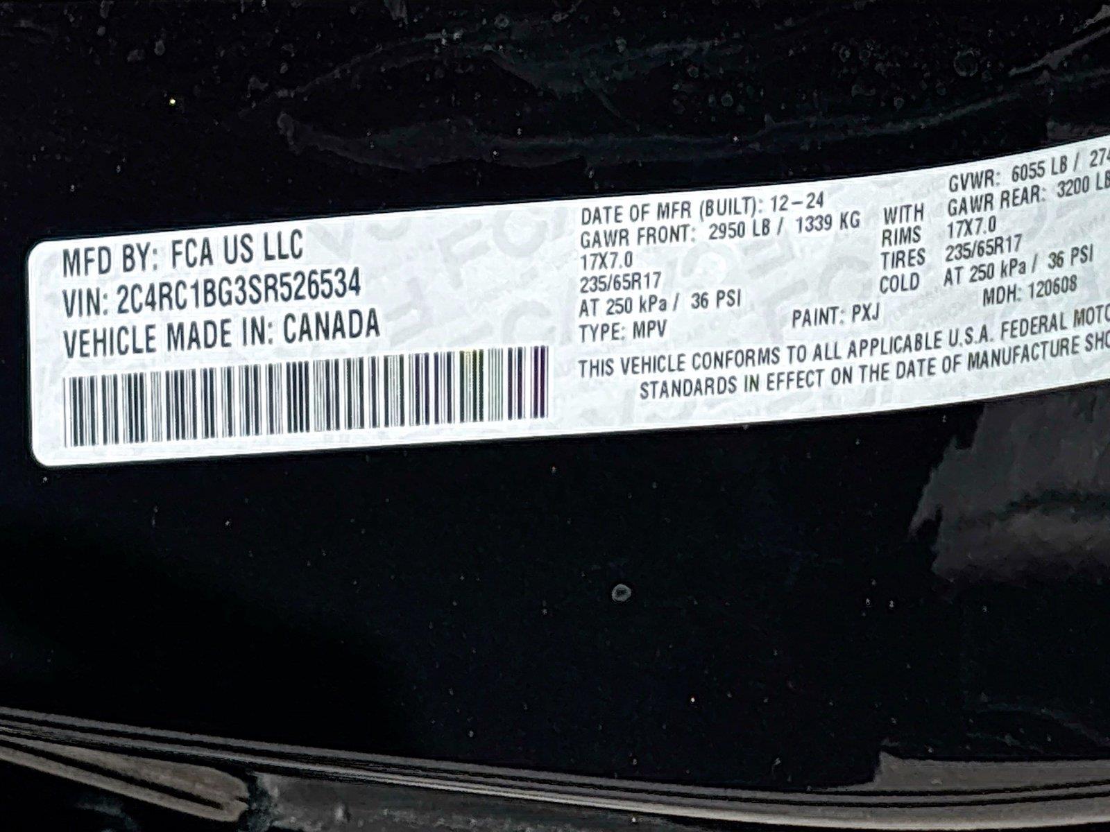 2025 Chrysler Pacifica Select