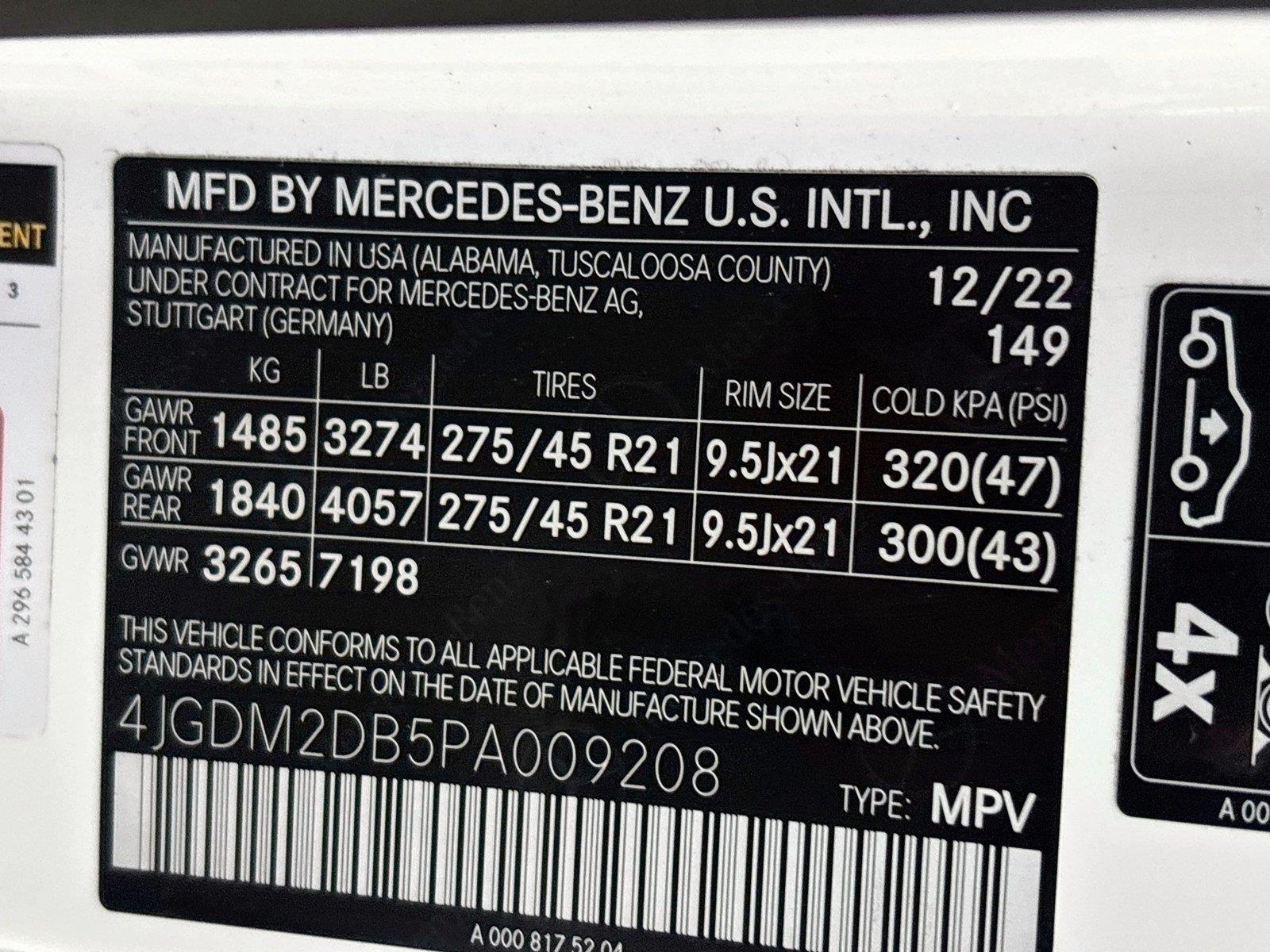 2023 Mercedes-Benz EQS EQS 450+