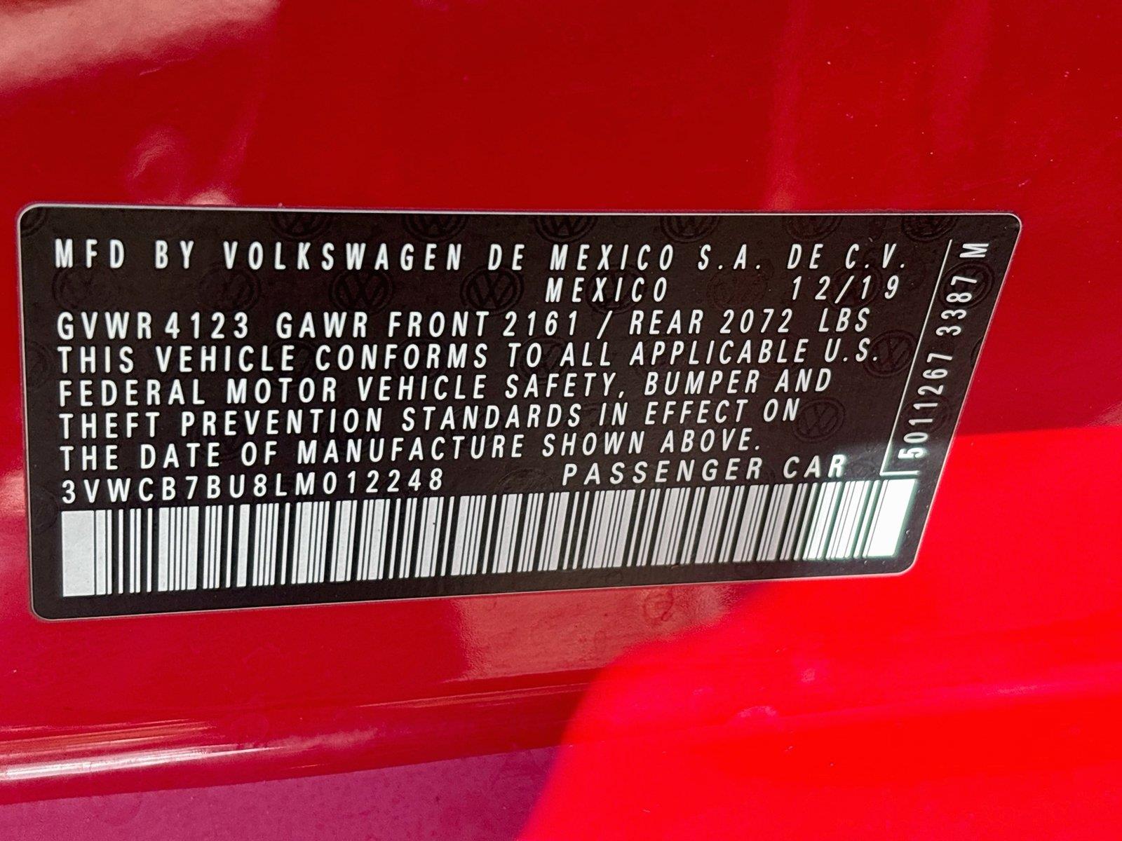 2020 Volkswagen Jetta S