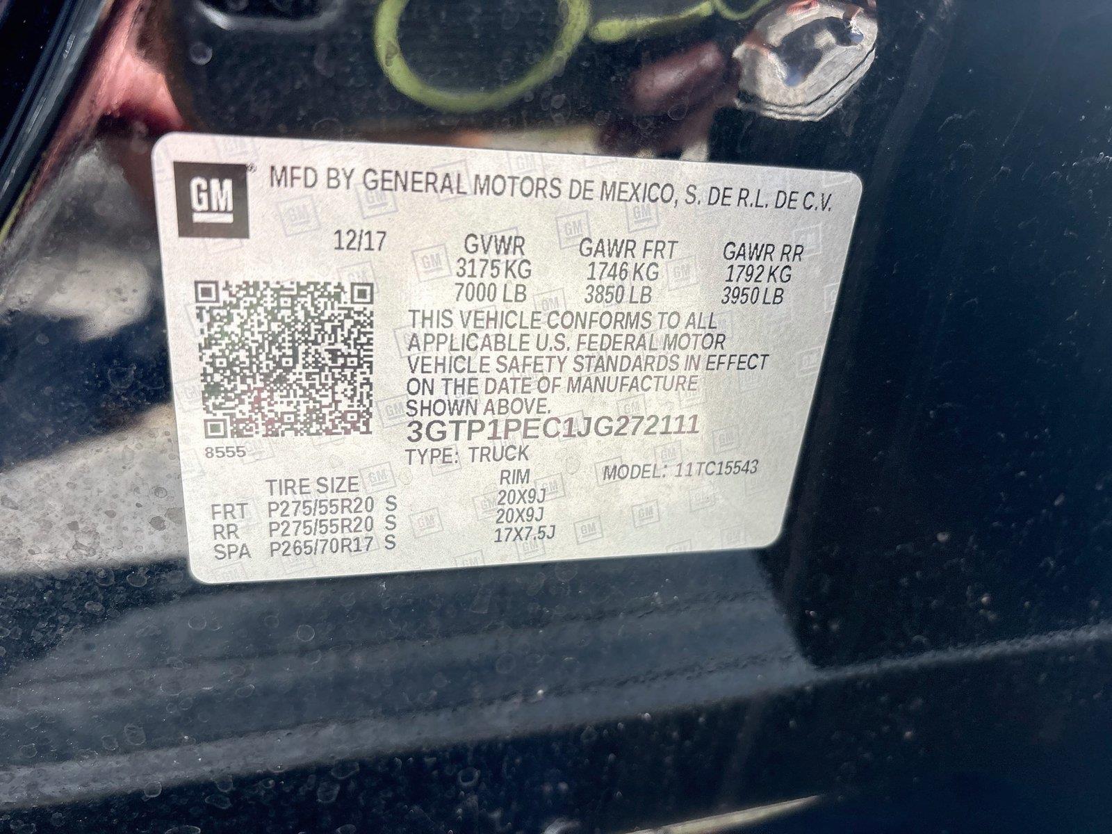 2018 GMC Sierra 1500 Denali