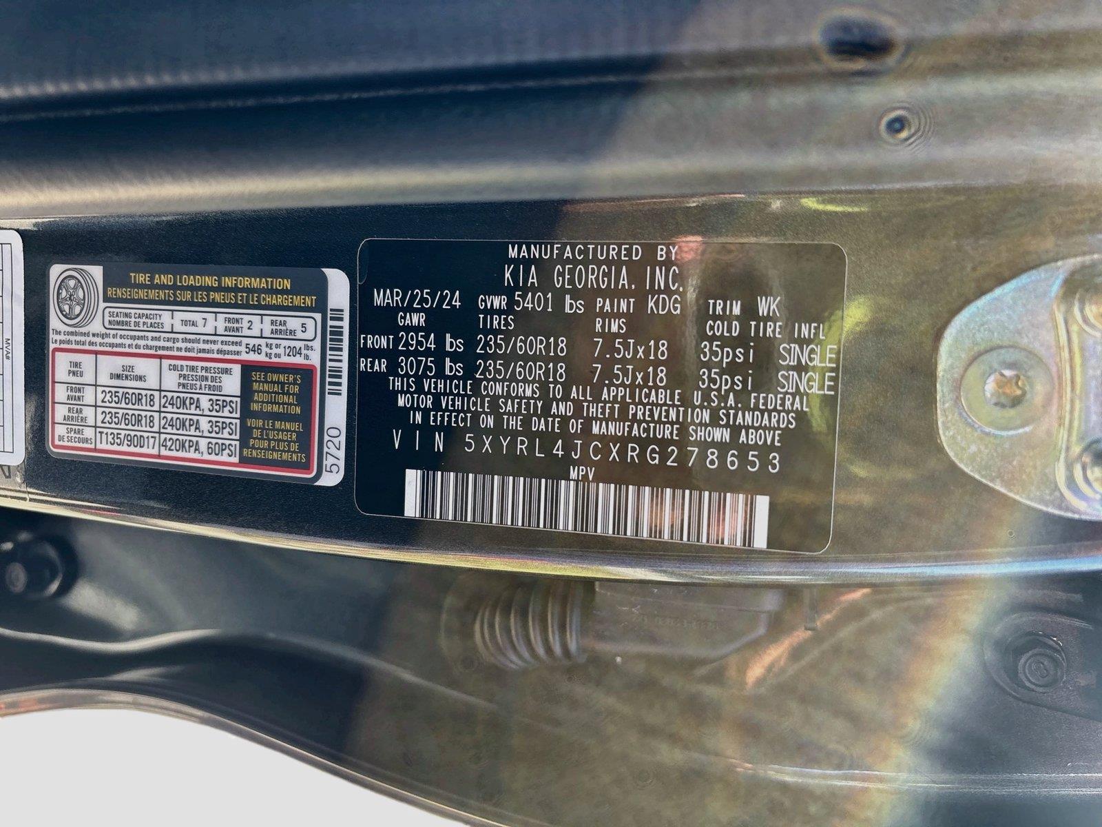 2024 Kia Sorento S