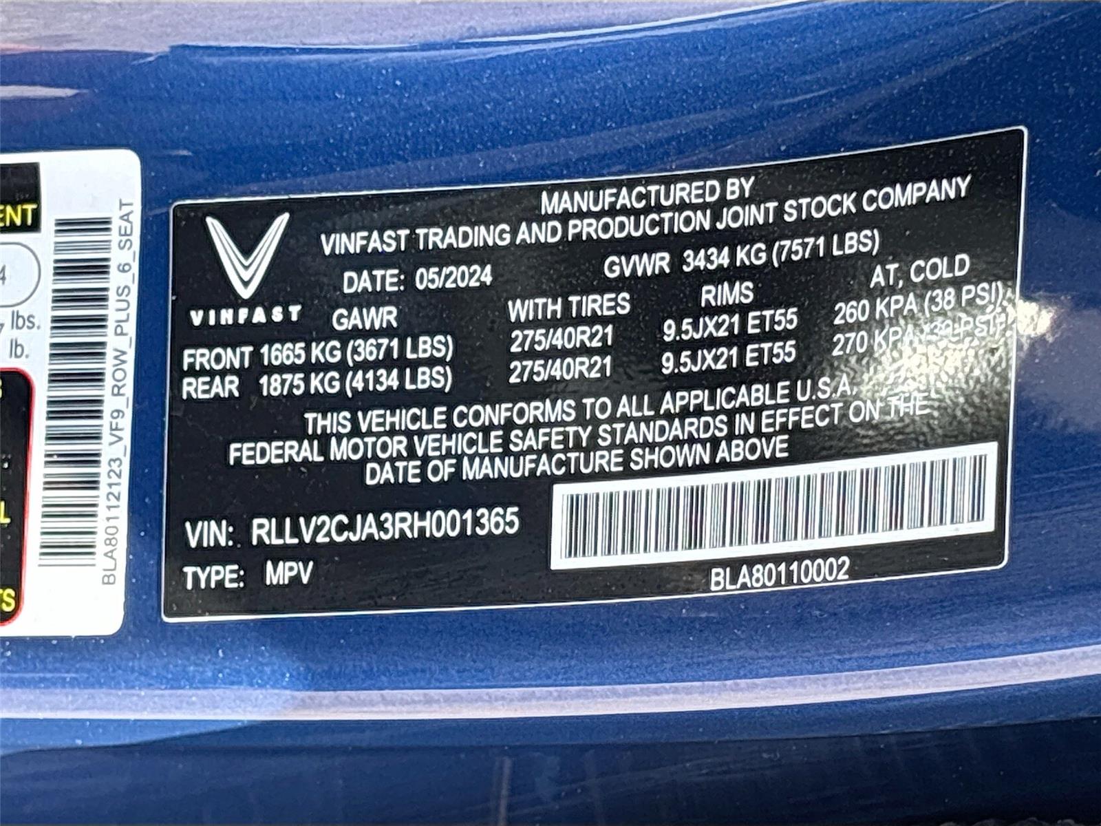 2024 VinFast VF 9 Plus