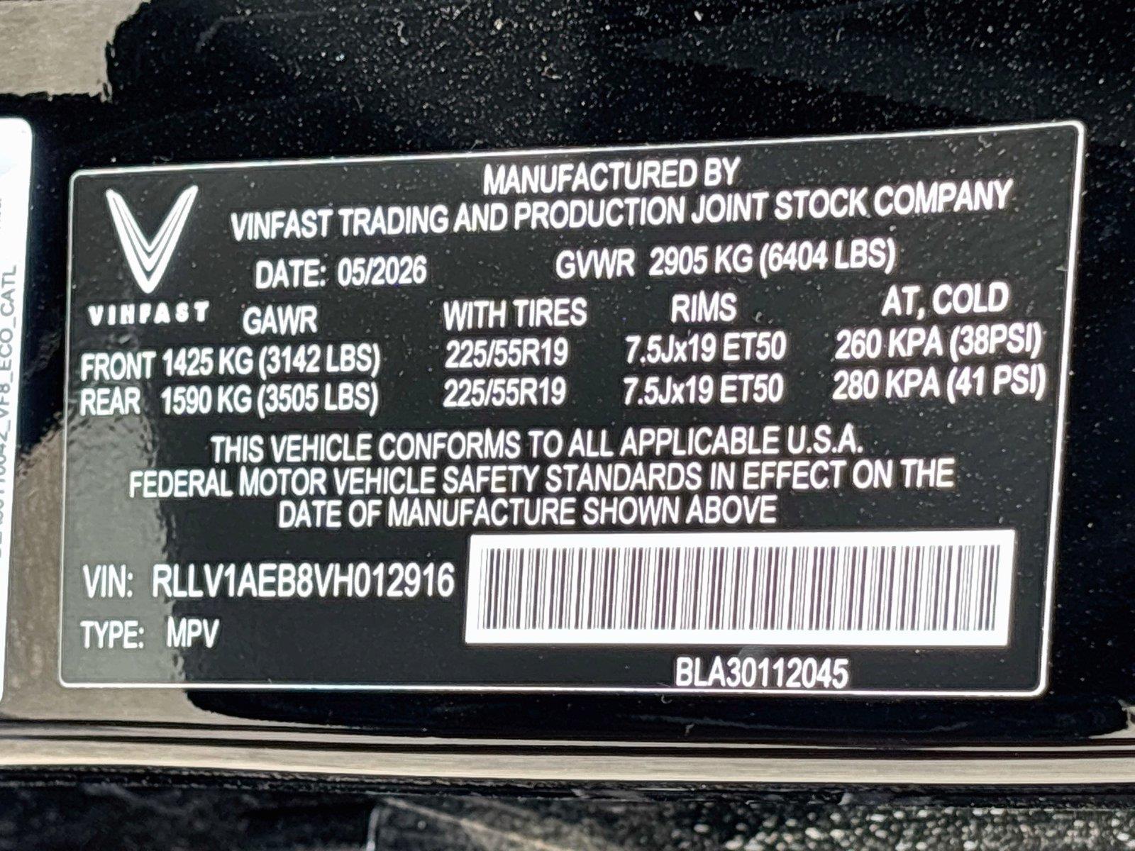 2027 VinFast VF 8 Eco