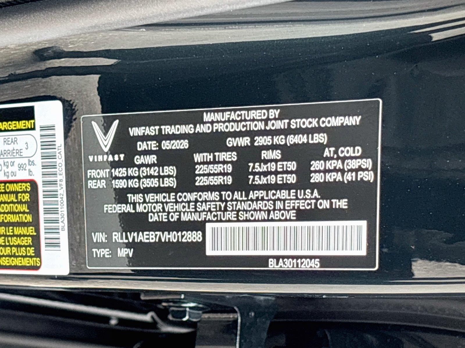 2027 VinFast VF 8 Eco