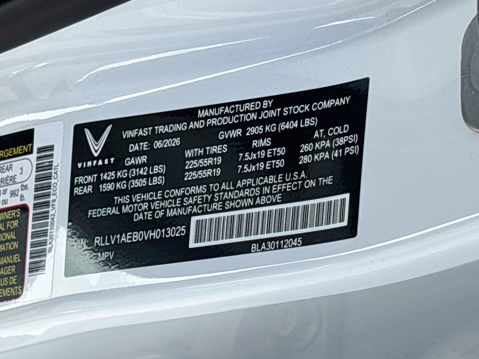 2027 VinFast VF 8 Eco