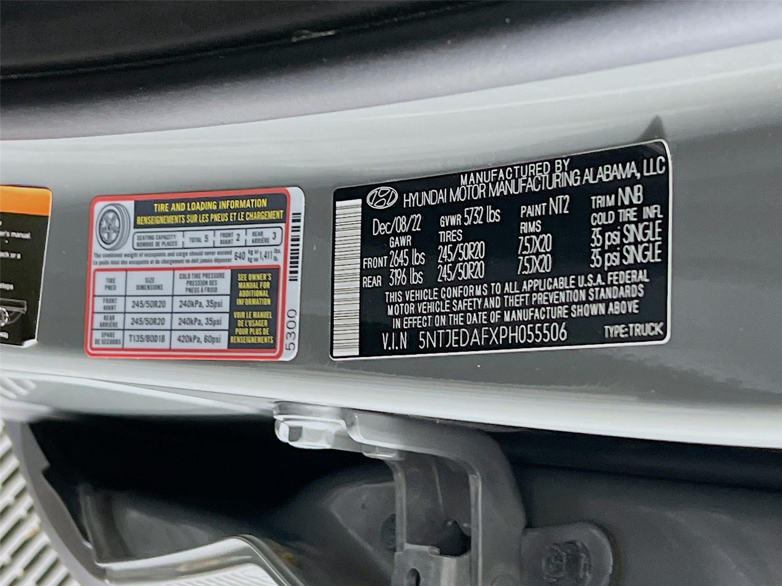 2023 Hyundai Santa Cruz Limited photo 33