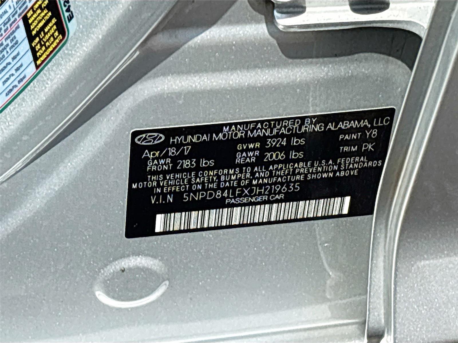 2018 Hyundai Elantra SEL