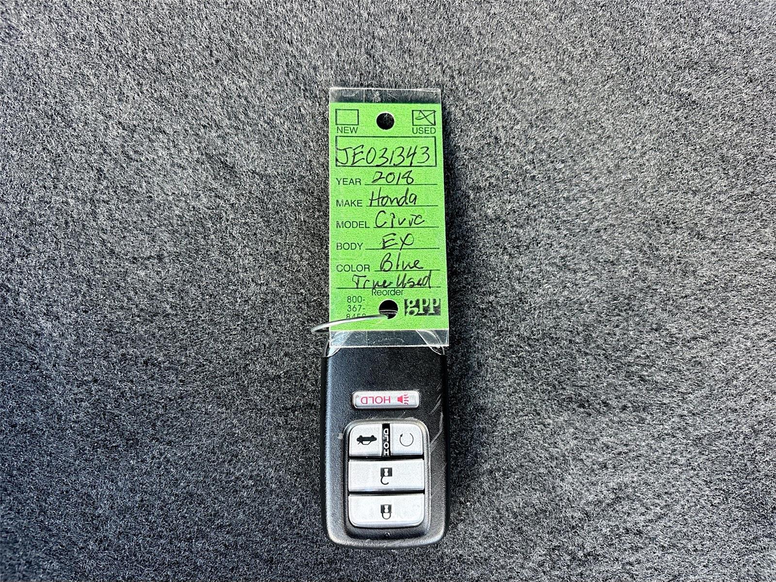 2018 Honda Civic Sedan EX