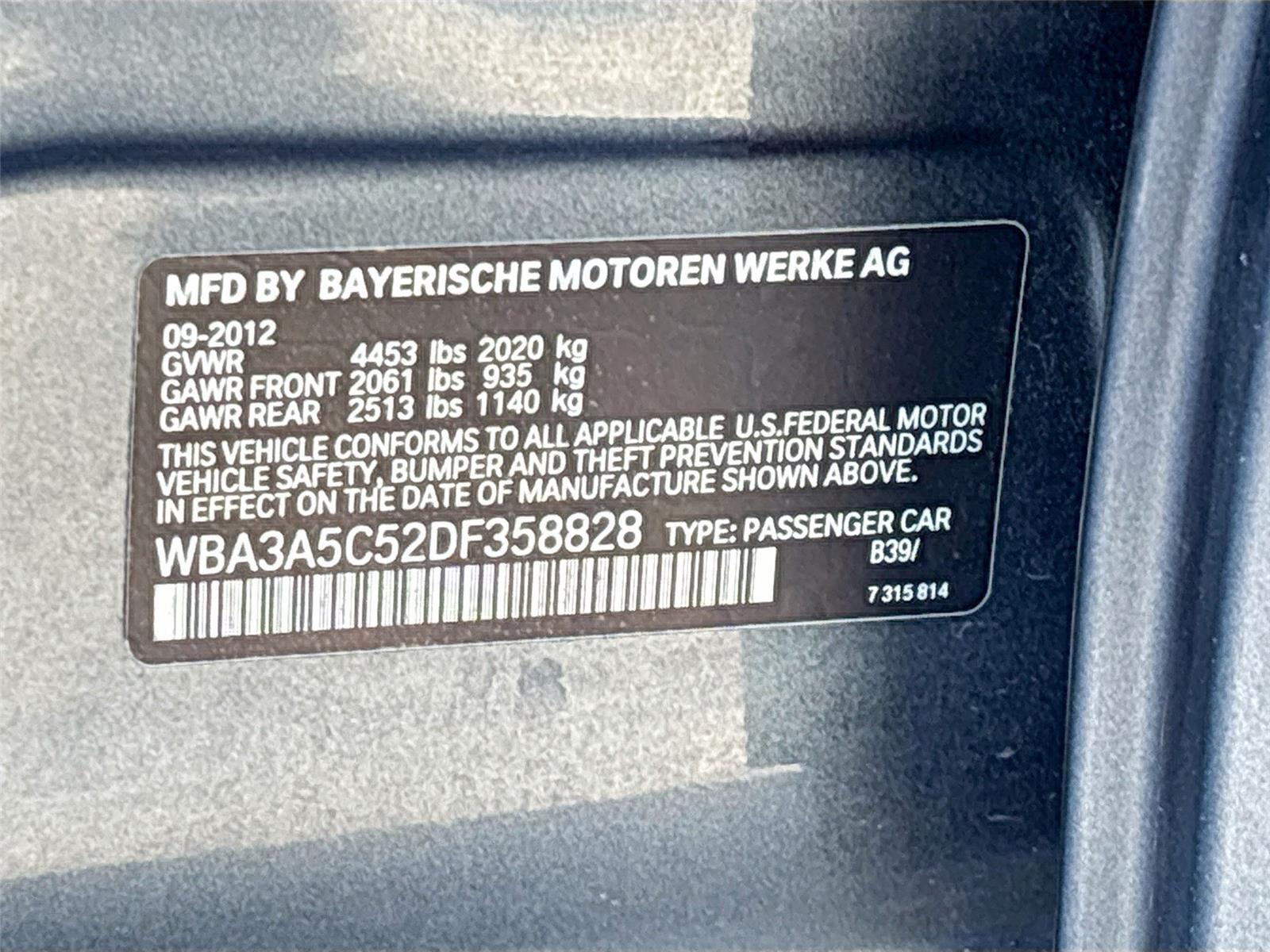 2013 BMW 3 Series 328i