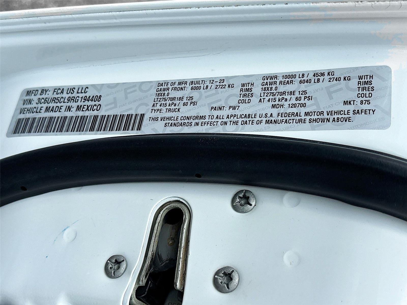 2024 Ram 2500 Tradesman