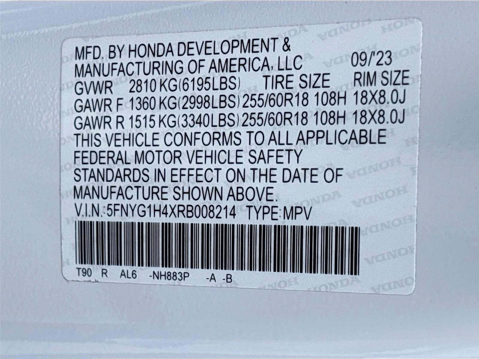 2024 Honda Pilot EX-L