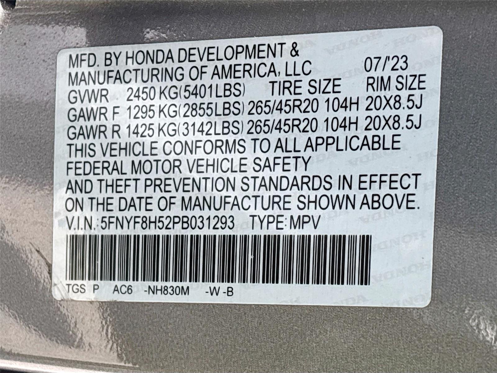 2023 Honda Passport EX-L