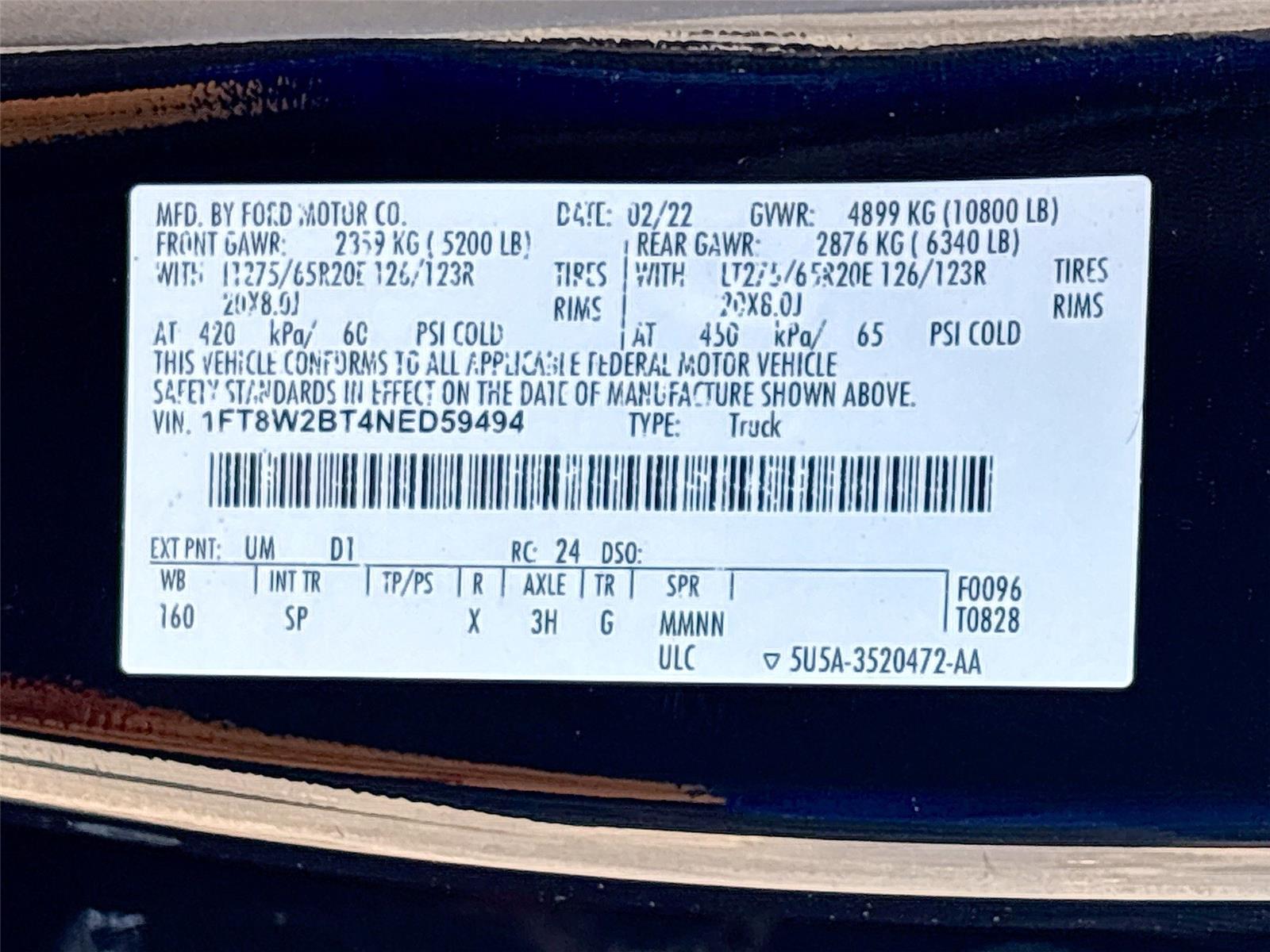 2022 Ford Super Duty F-250 King Ranch