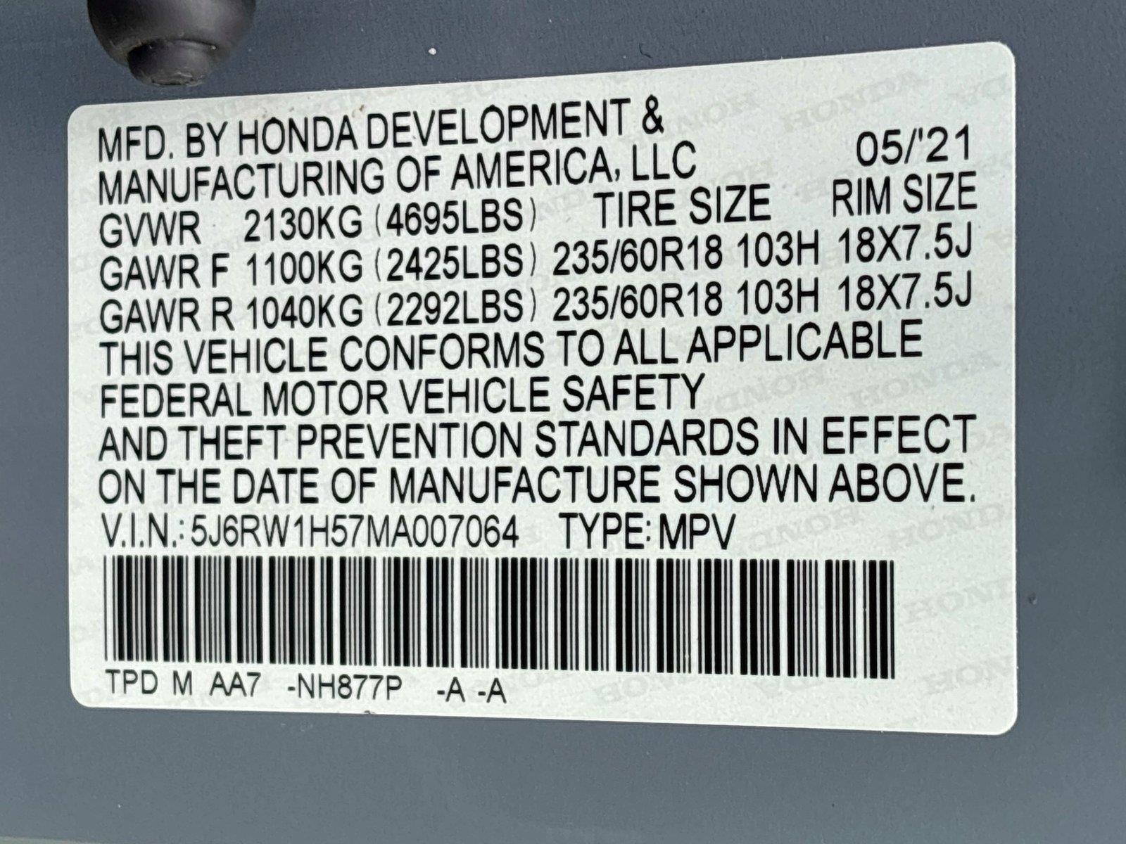 2021 Honda CR-V EX