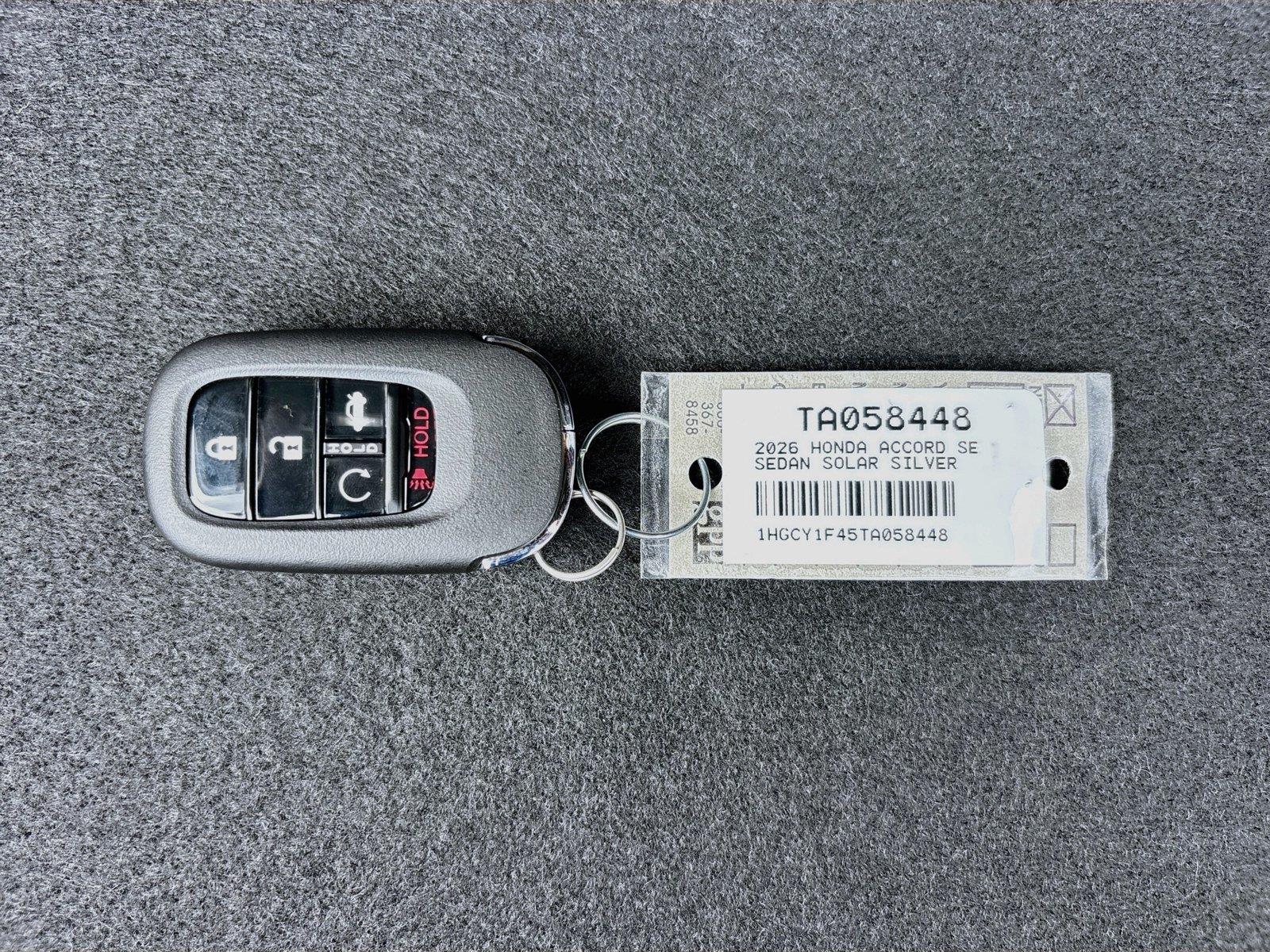 2026 Honda Accord Sedan SE