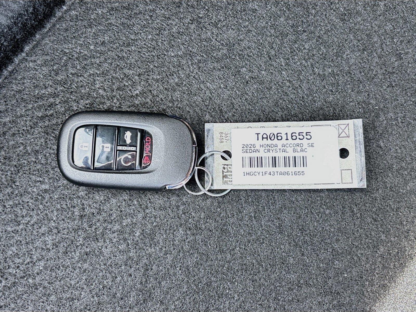 2026 Honda Accord Sedan SE