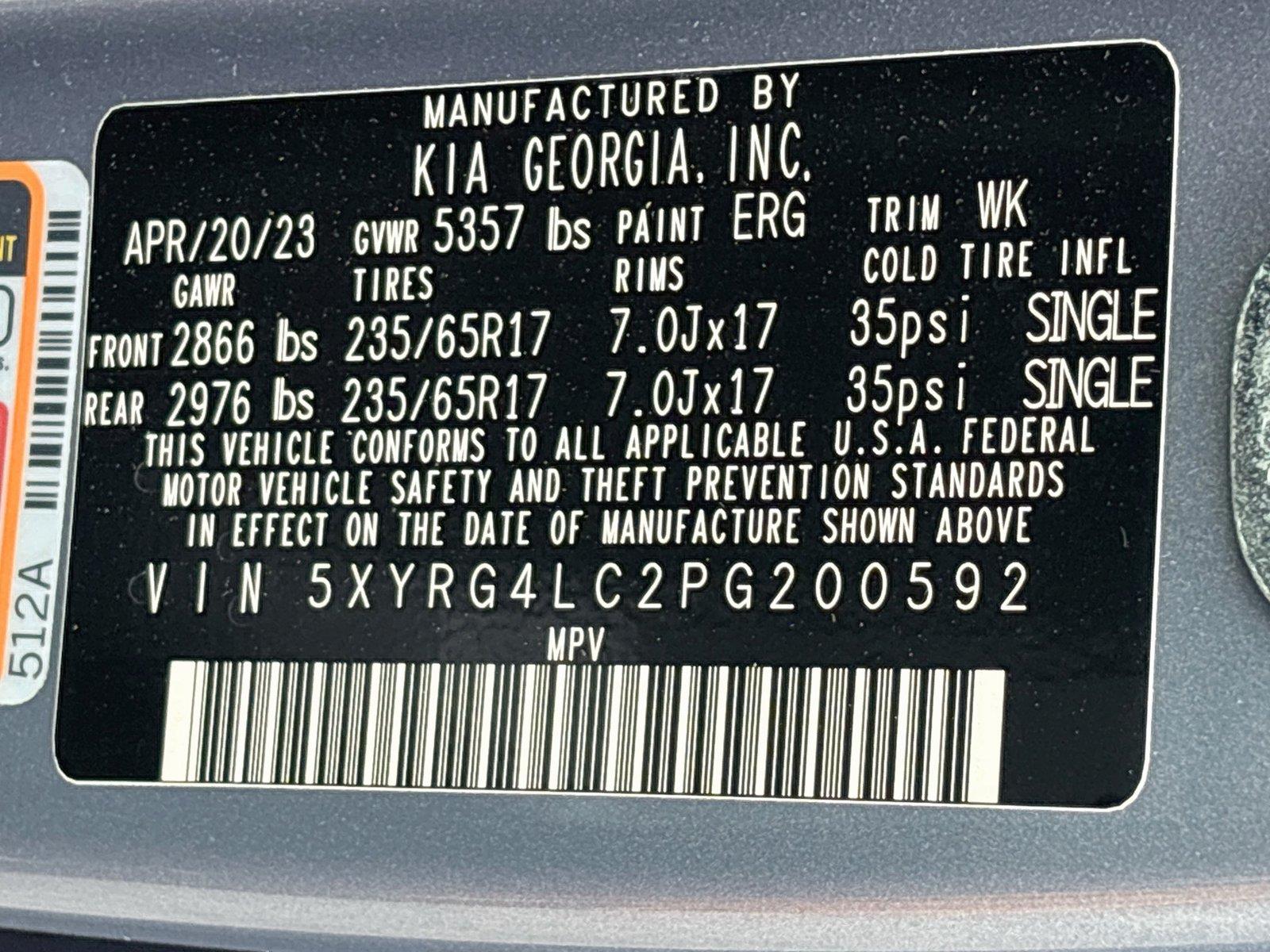 2023 Kia Sorento LX