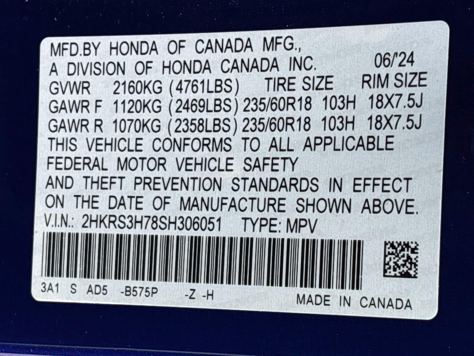 2025 Honda CR-V EX-L