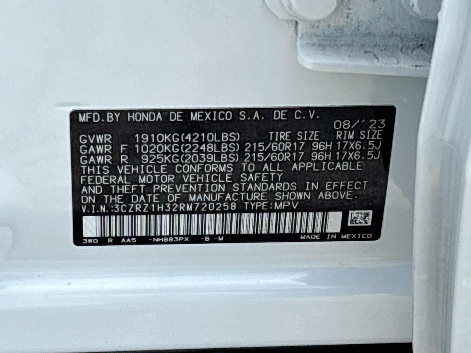2024 Honda HR-V LX