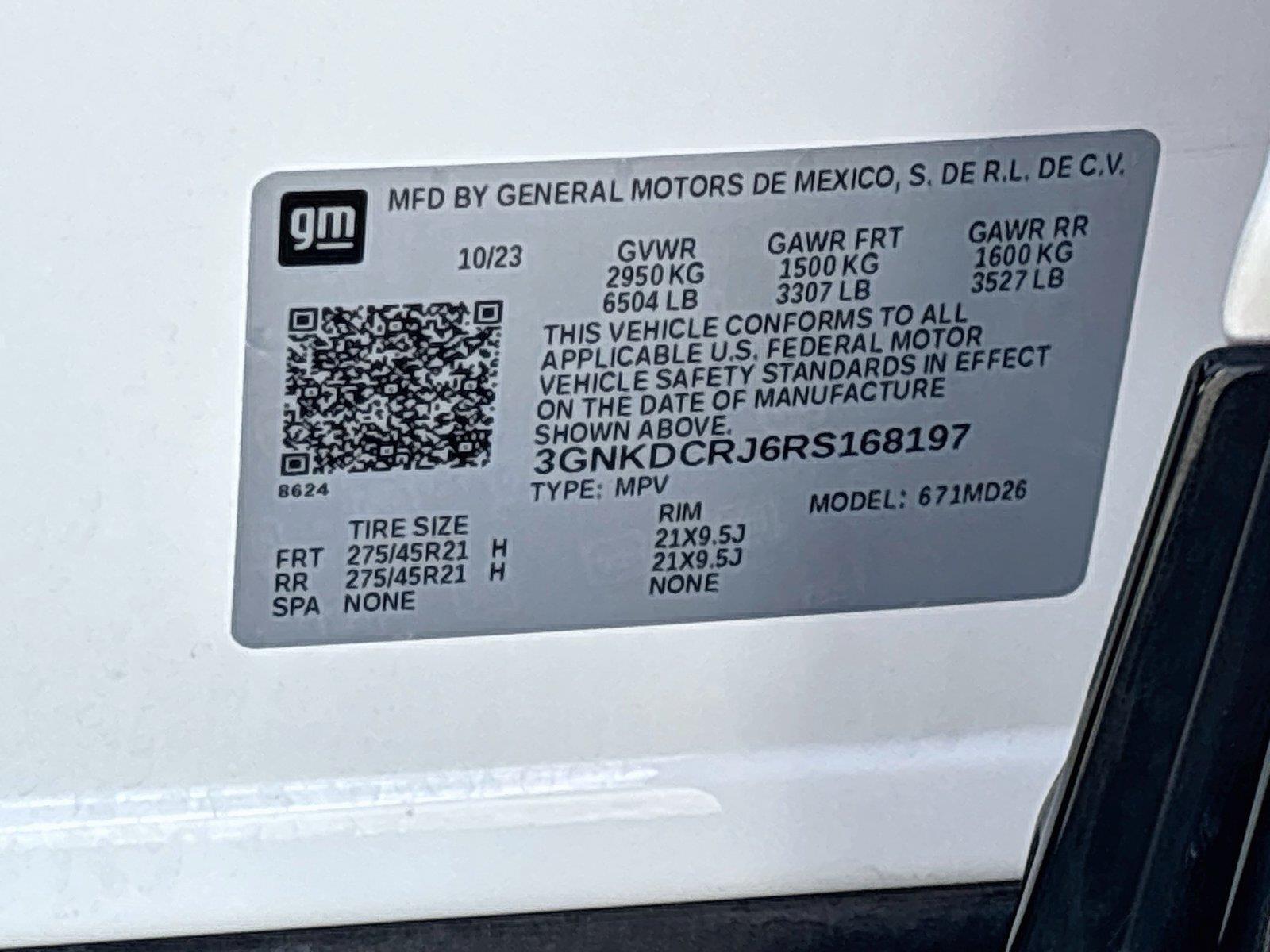 2024 Chevrolet Blazer EV eAWD RS