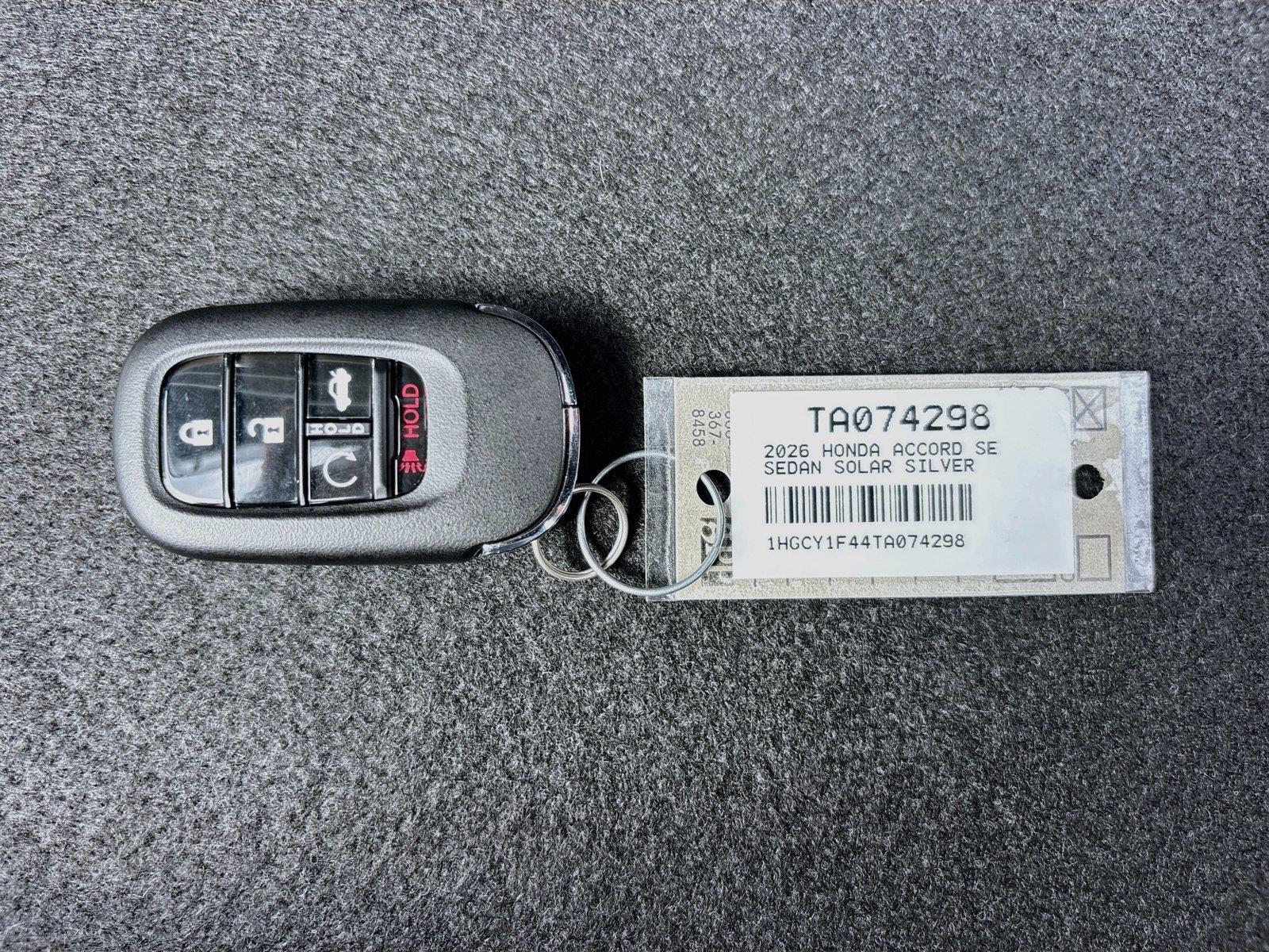 2026 Honda Accord Sedan SE