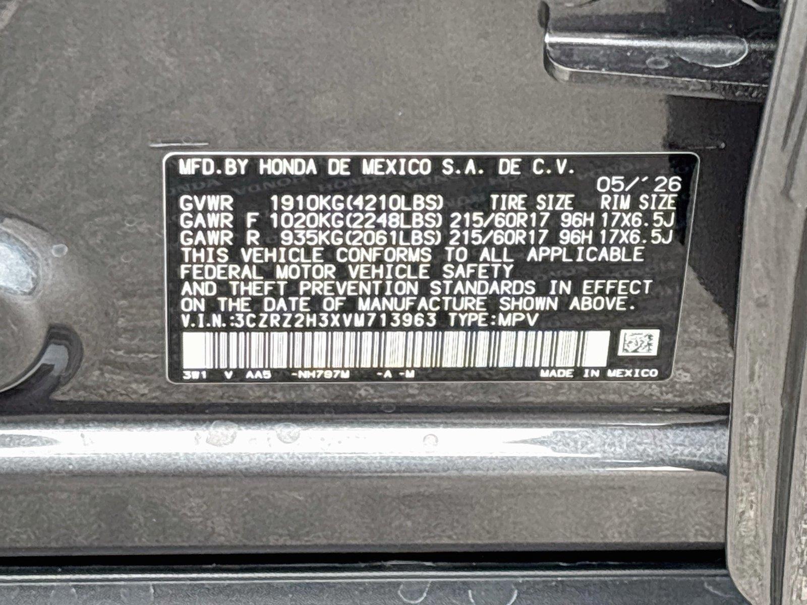 2027 Honda HR-V LX