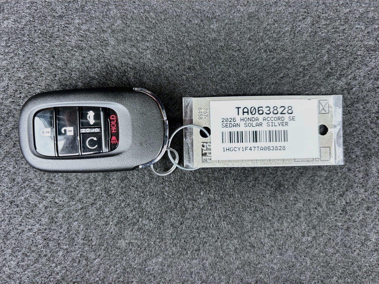 2026 Honda Accord Sedan SE