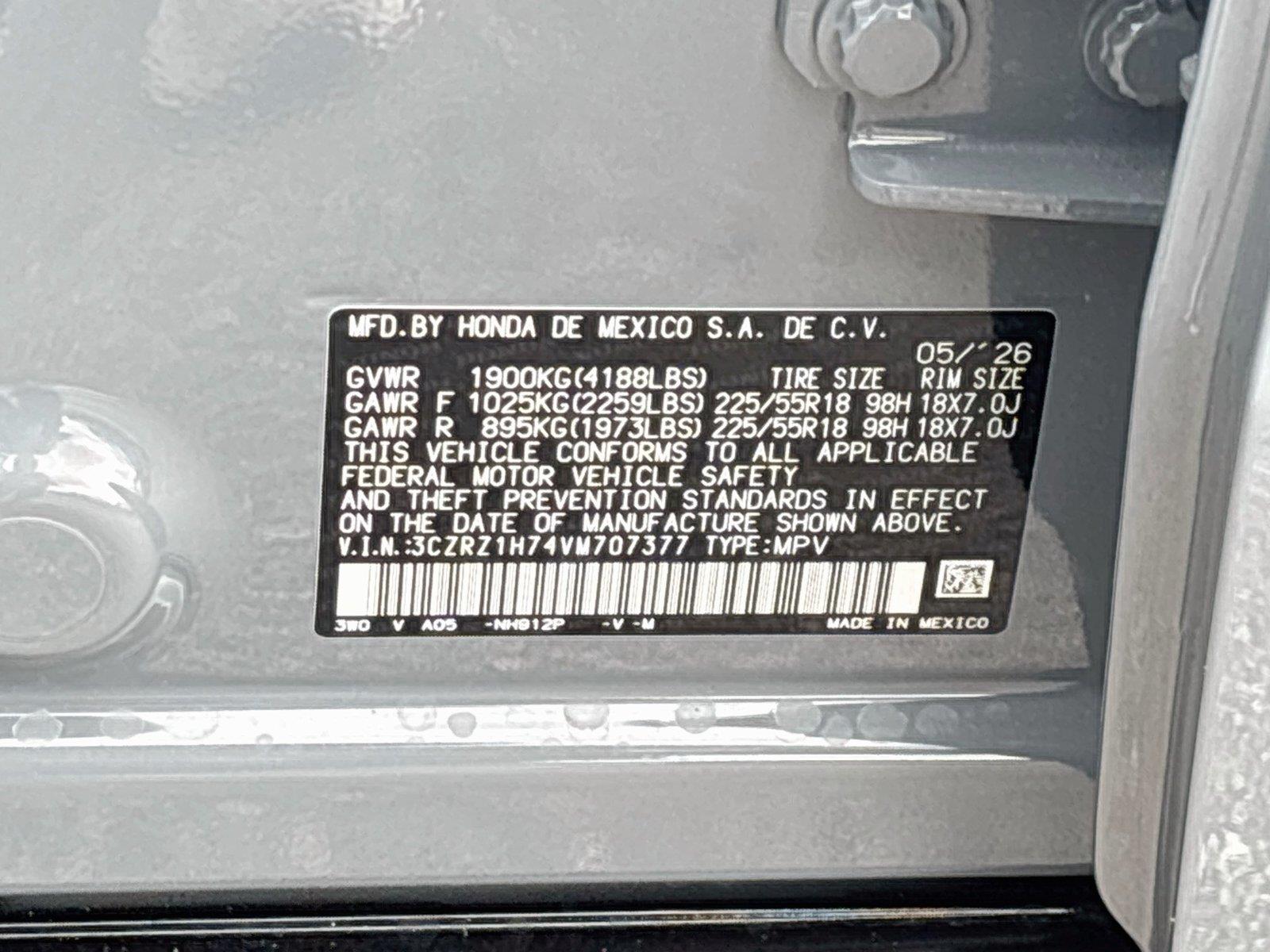 2027 Honda HR-V EX-L