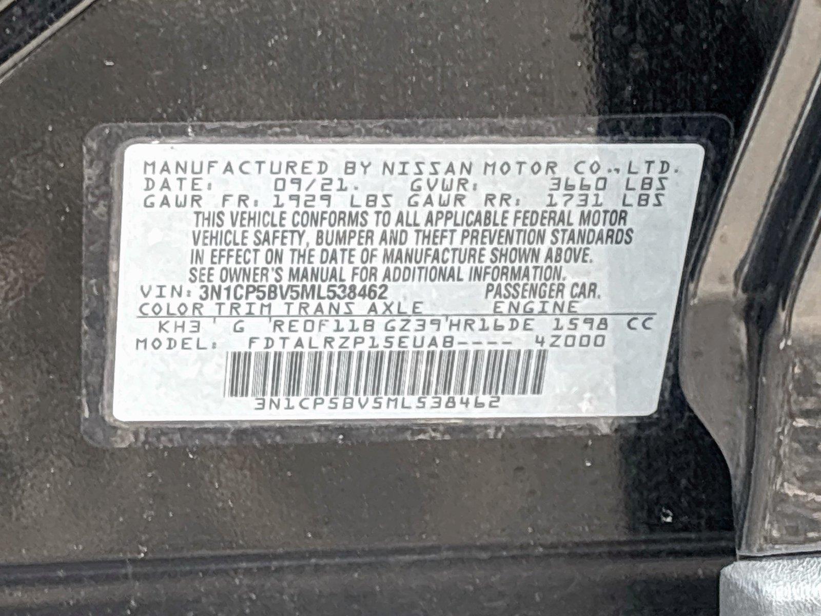 2021 Nissan Kicks S