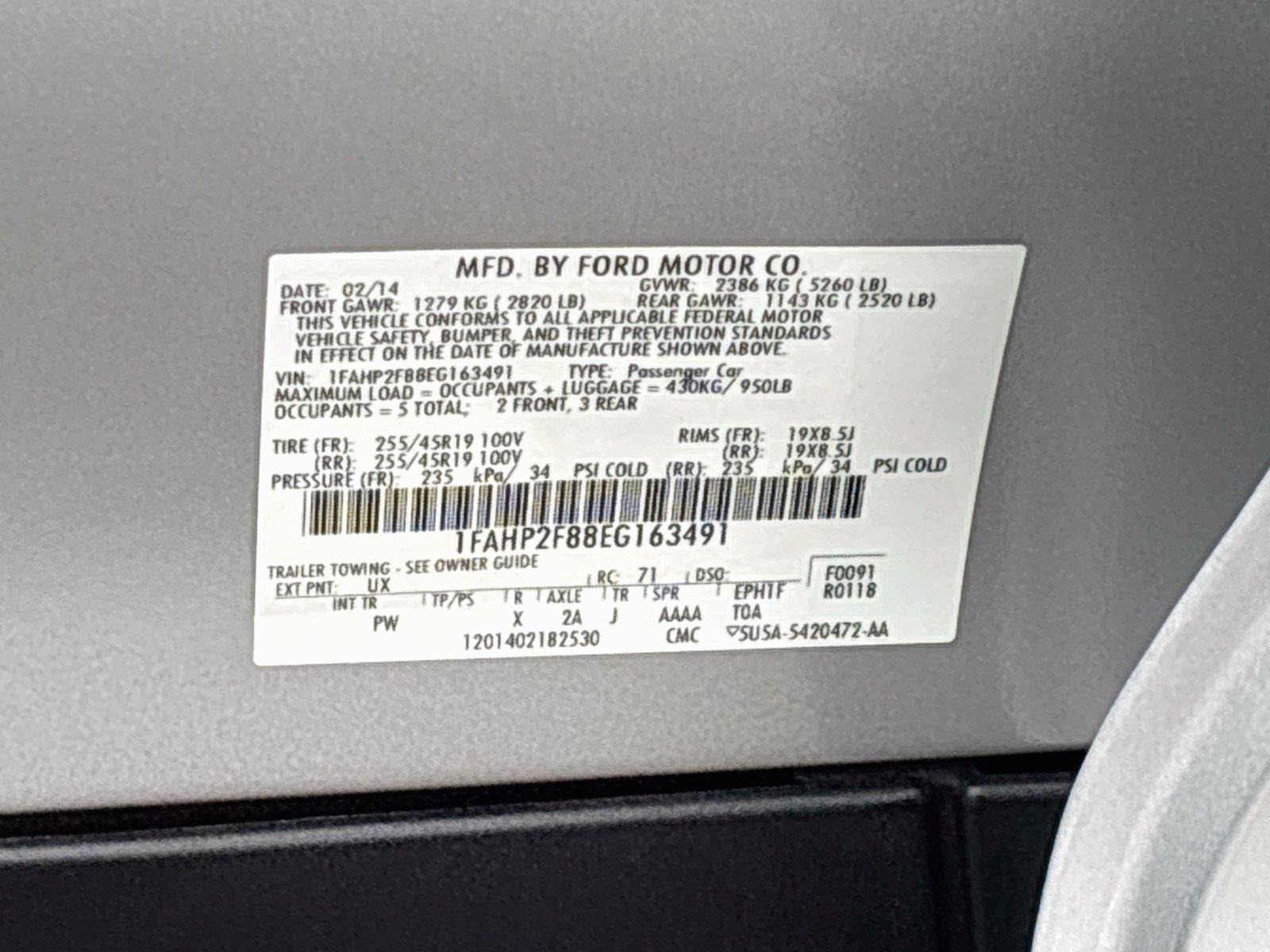 2014 Ford Taurus Limited