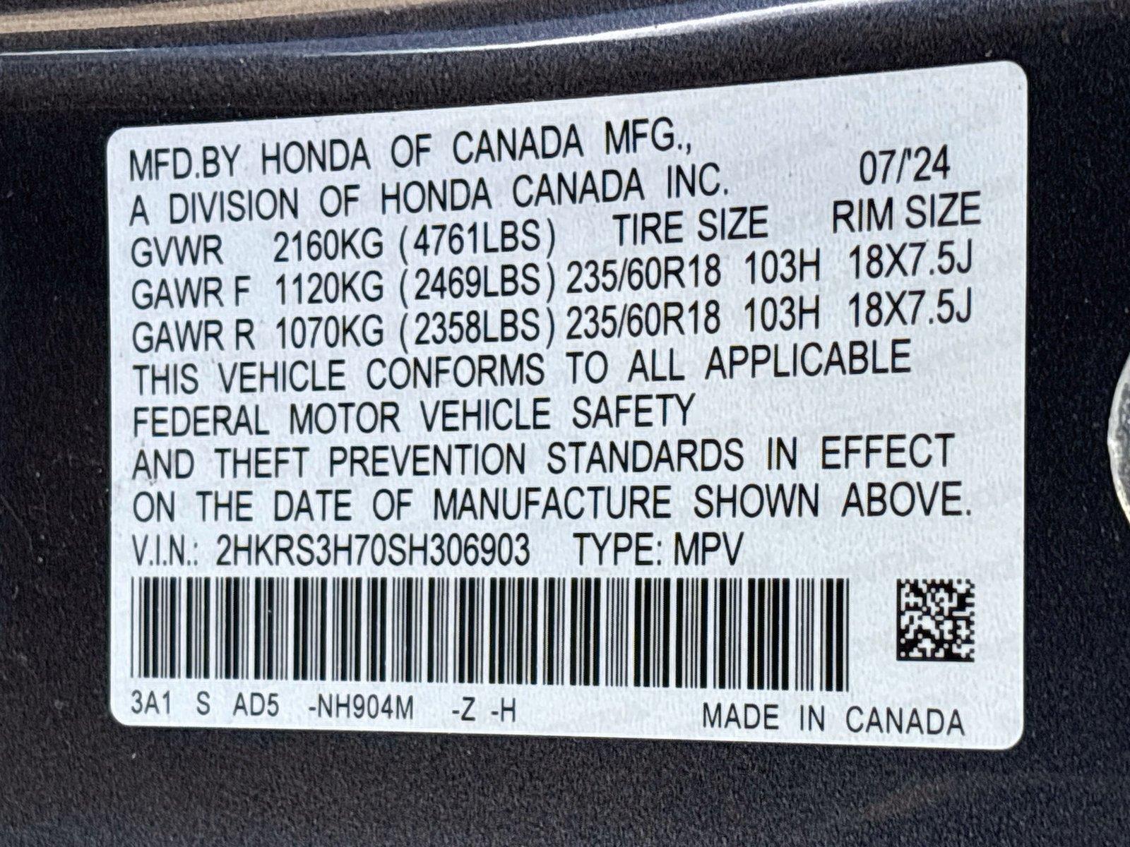 2025 Honda CR-V EX-L