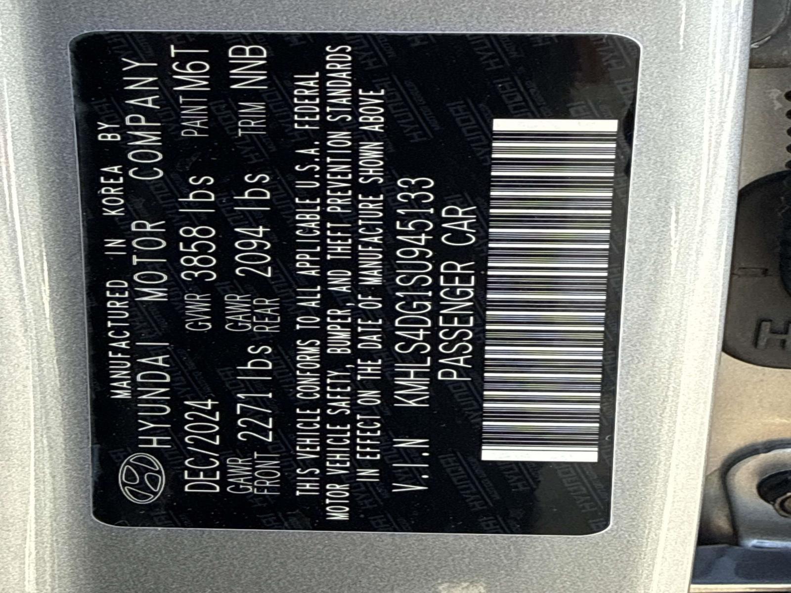 2025 Hyundai Elantra SEL Convenience