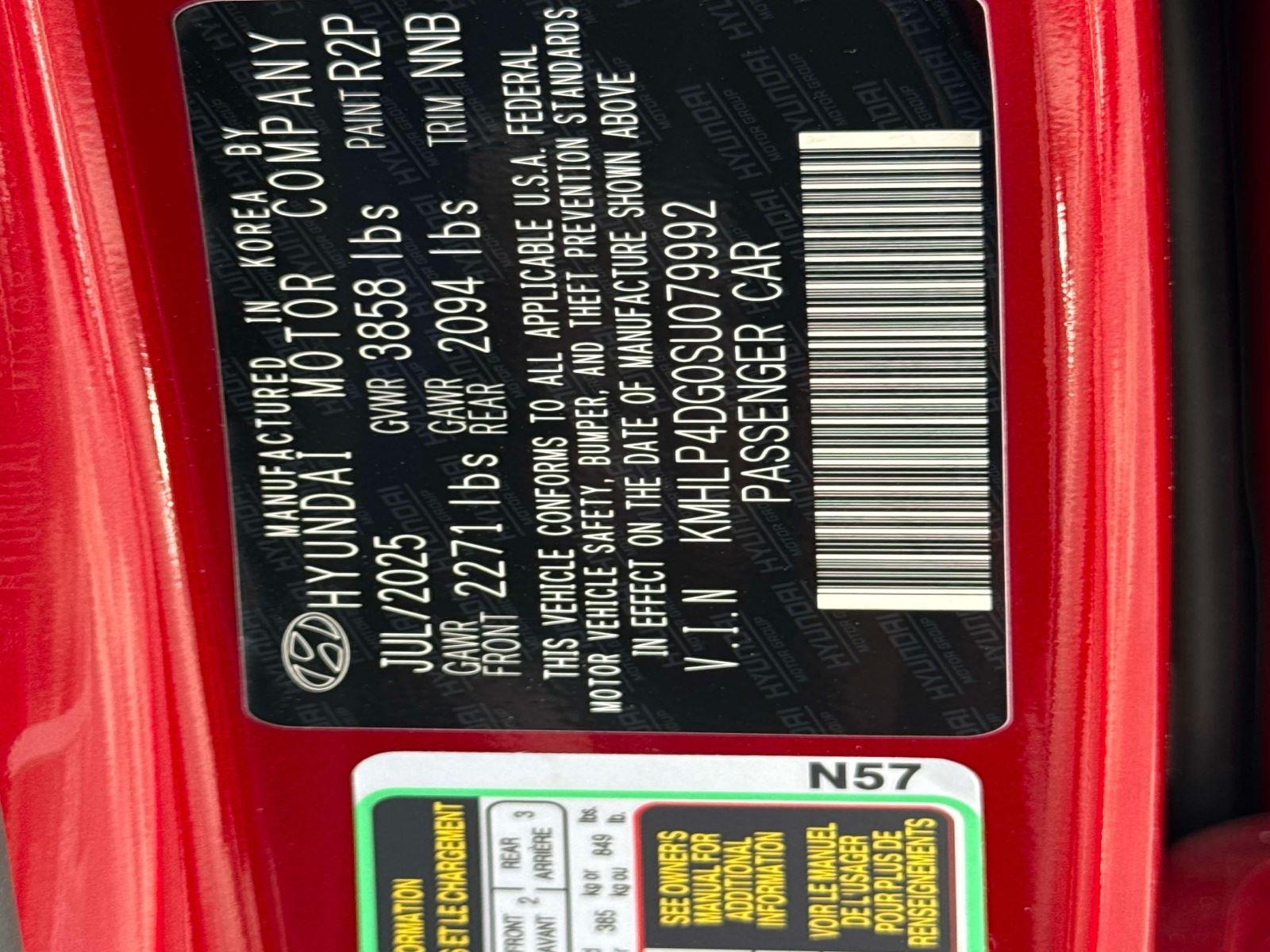 2025 Hyundai Elantra Limited