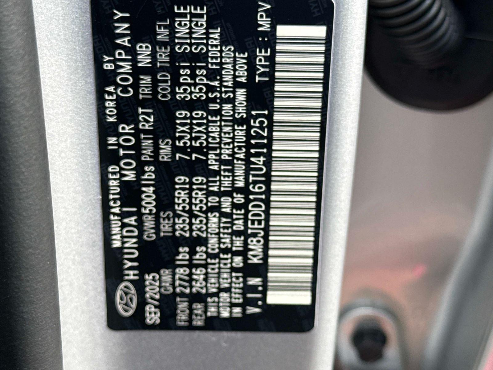 2026 Hyundai Tucson Hybrid Limited