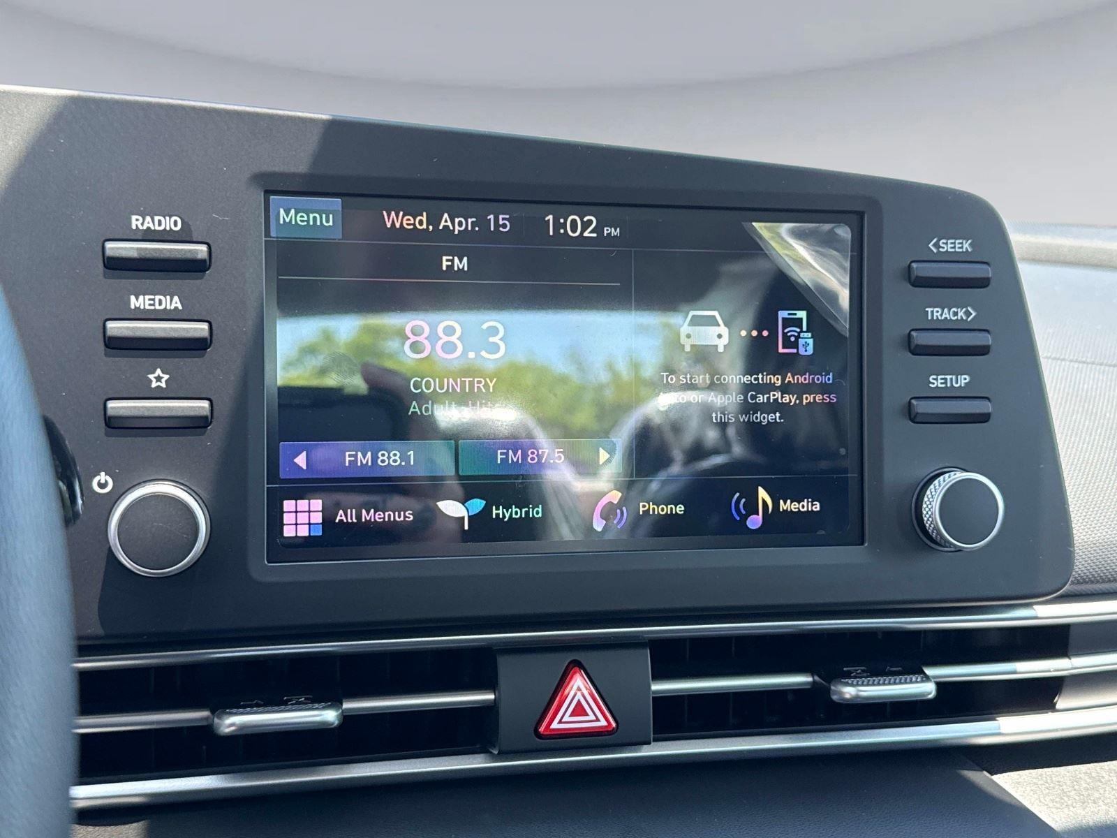 2026 Hyundai Elantra Hybrid Blue